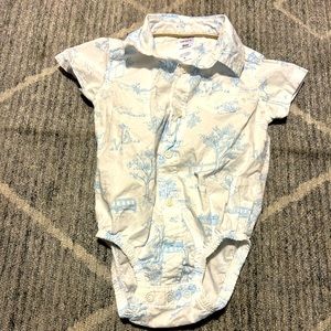 Carter’s 9m Easter button down onesie